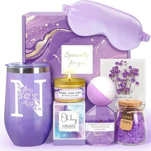Birthday Pamper Gifts for Women, Relaxing Spa Bath Set Self Care Gifts for her, Get Well Soon Gifts Hamper Birthday Gifts Christmas Gifts for Women Ladies, Mum, Friends, Sister, Wife