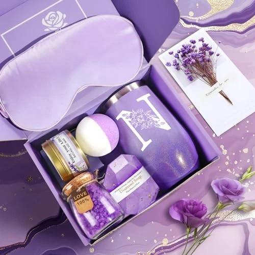 Birthday Pamper Gifts for Women, Relaxing Spa Bath Set Self Care Gifts for her, Get Well Soon Gifts Hamper Birthday Gifts Christmas Gifts for Women Ladies, Mum, Friends, Sister, Wife
